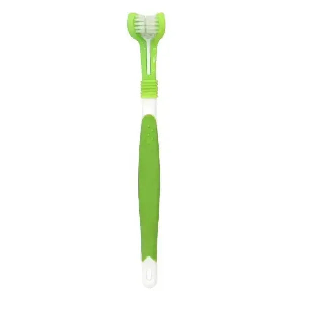3-Sided Pet Toothbrush Dog Plastic Toothbrush Removing  Tartar Cleaning Mouth Pet  Care Cat Cleaning Mouth - Nova Trendz