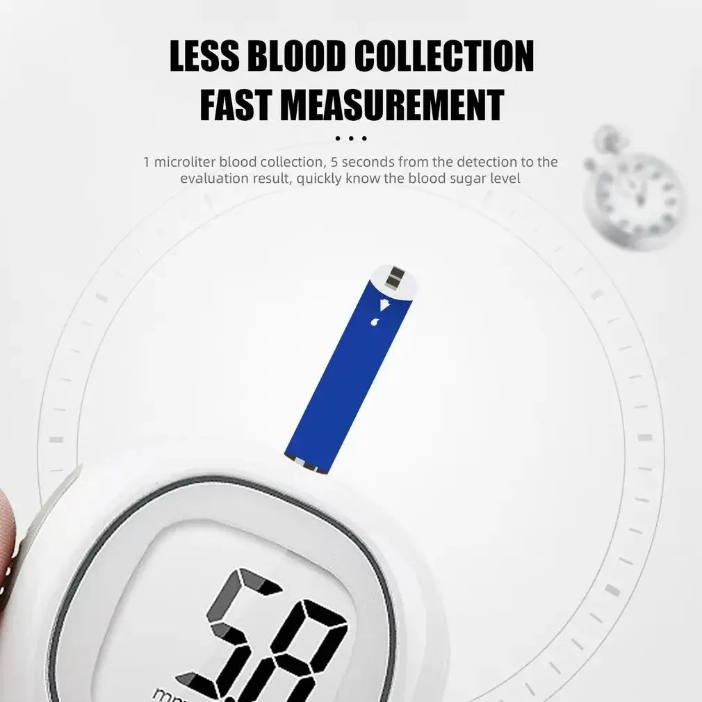 50Pcs Blood Glucose Test Strips/Lancets For G-425-3/G-425-2/G-425-1/G-427B Glucosemeter Blood Sugar Testing Papers Blood Collect Nova Trendz
