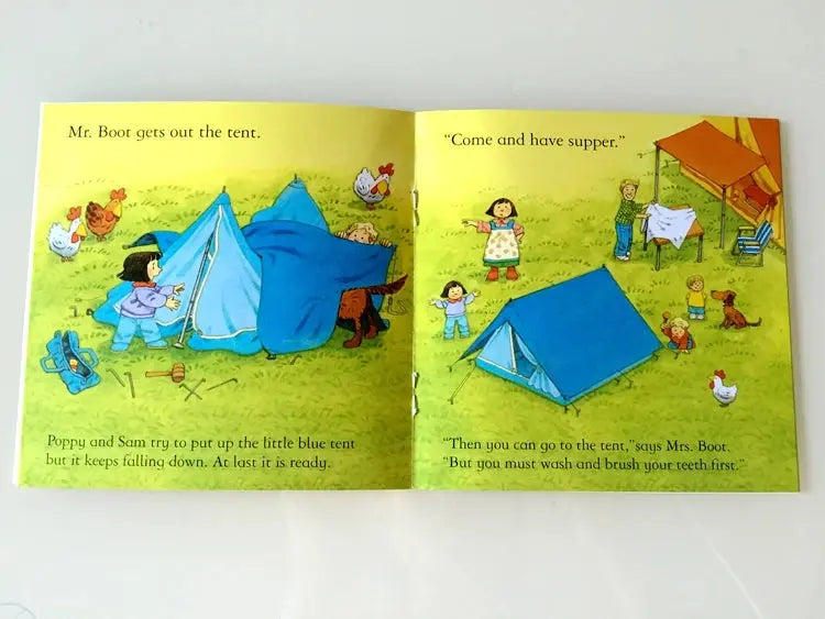 20Books/set 15X15Cm Kids Usborne Picture Books for Children Baby Famous Story English Child Book Educativo Infantil - Nova Trendz