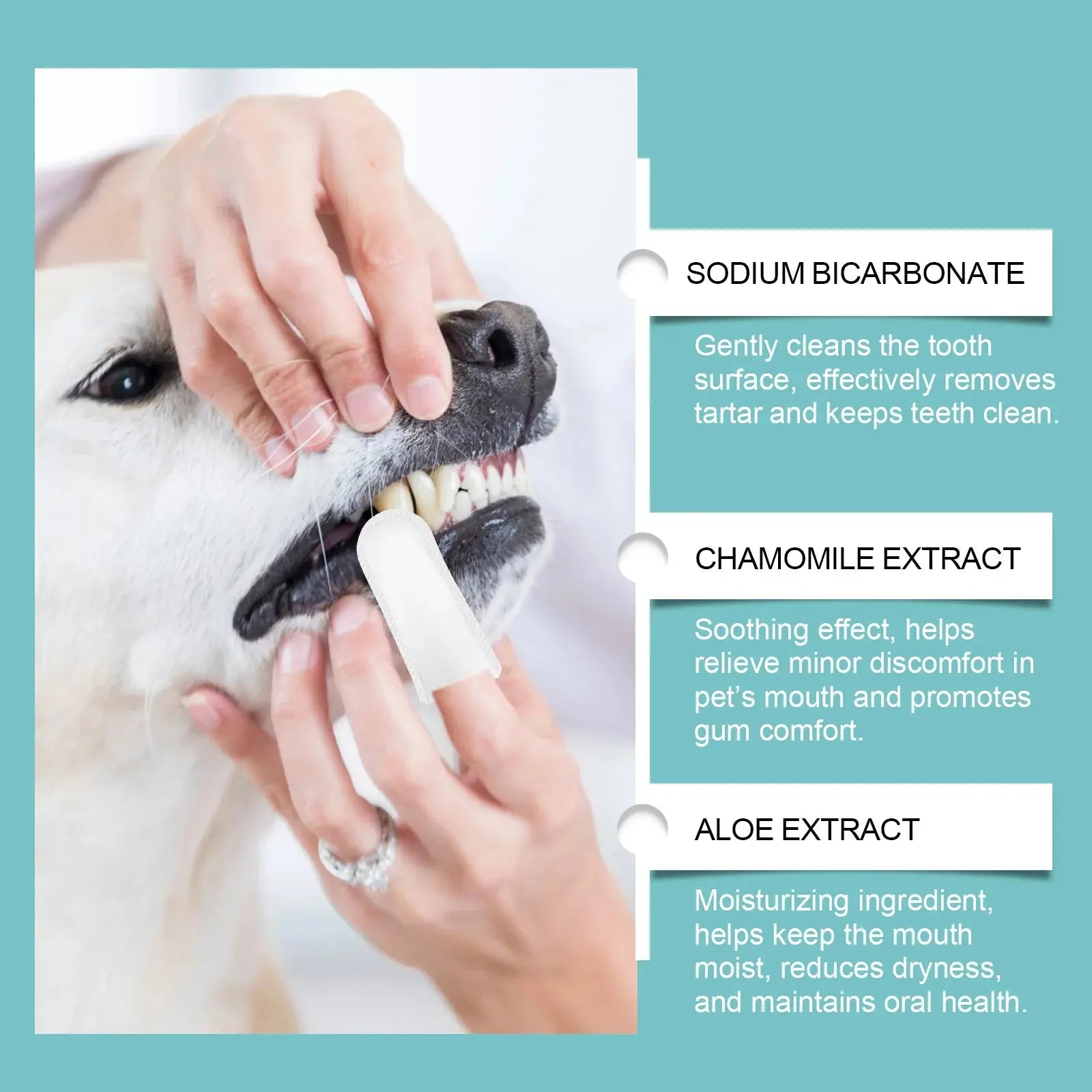 Disposable Pet Teeth Finger Cots Super Soft Tartar Removal Puppy Cat Dog Oral Care Toothbrush Cochlear Cleaning Finger Cover - Nova Trendz