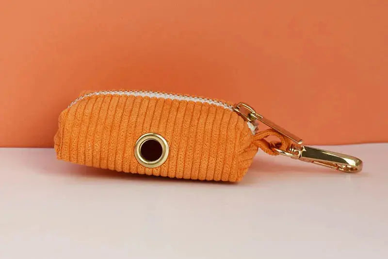 Orange Corduroy Dog Collar And Leash Set For Dogs Custom Engraved Nameplate Pet Supplies Dog Leash Corduroy11 Nova Trendz