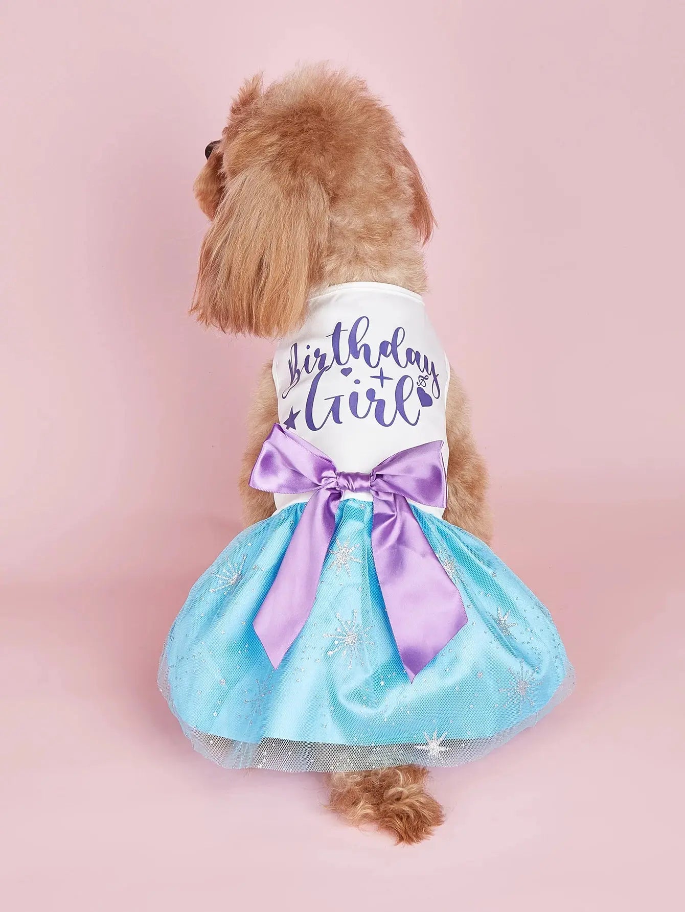 Cute Dog Dress for Small Dogs Girl  Sequin Mesh Summer Tutu Dress Dog Clothes  Cat Apparel Pet Puppy Clothing Doggie Outfits - Nova Trendz