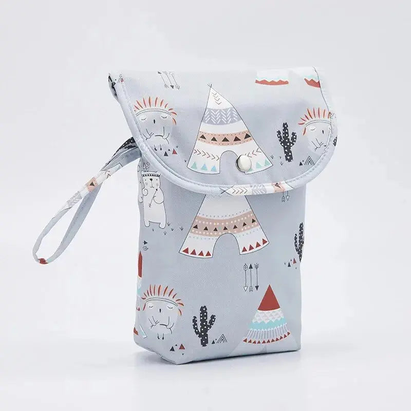 Baby Diaper Bag Waterproof Wet Dry Pack Mummy Storage Pouch Nappy Organizer Insert Tote Purse Travel Stroller Carry Bag Nova Trendz