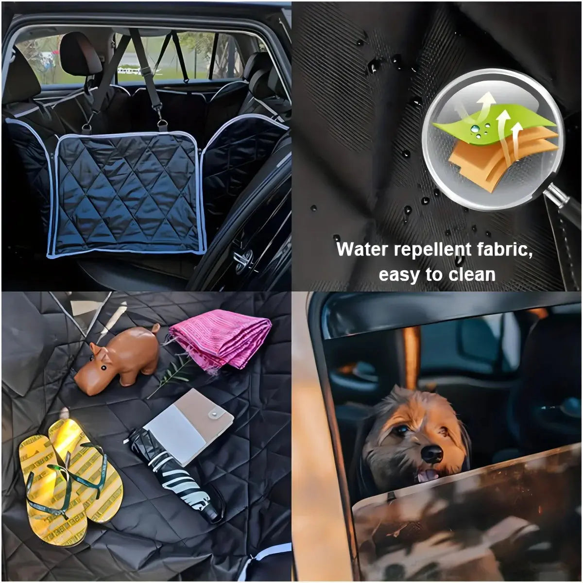 Dog Car Backseat Cover Rear Seat Anti Dirty Pet Car Dog Mat Pet Travel Waterproof Scratch Resistant Oxford Car RearExtender - Nova Trendz