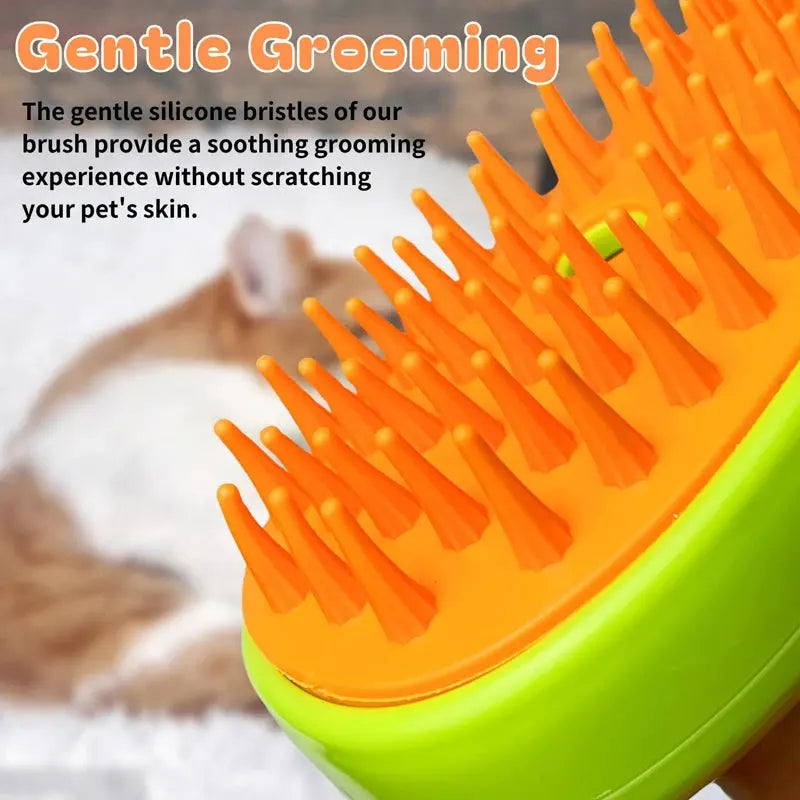 3IN1 Water Steam Brush Pets Grooming for Dogs Steam Cats Comb Brush for Cats with Vaporizer Anti-scratch Spray Accessories Cats - Nova Trendz