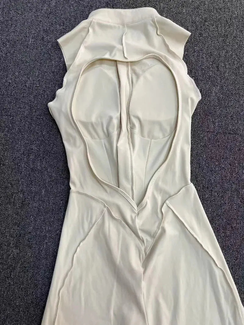 New Seamless Yoga Jumpsuits Sports Fitness Hip-lifting Backless Skinny Zipper One-Piece Workout Clothing Gym Bodysuit for Women - Nova Trendz