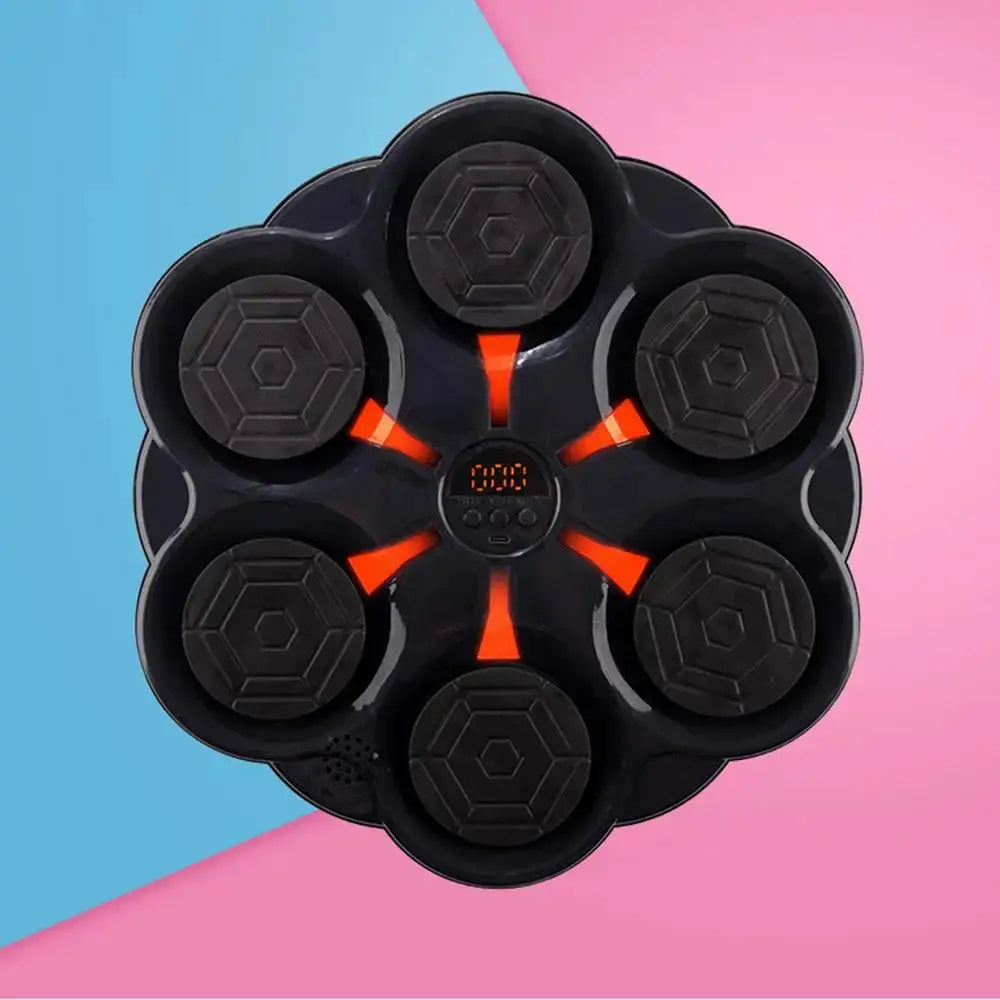 Music Boxing Machine Music Boxing Punches Wall Mounted Workout Boxing Target Machine Charging for Kids Adults Home Exercise Nova Trendz