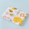 110cm Baby Swaddle Blanket Dual Layers  Blankets For Boys Girls Organic Cotton Soft Newborn Swaddle Wrap Burping Clothes - Nova Trendz