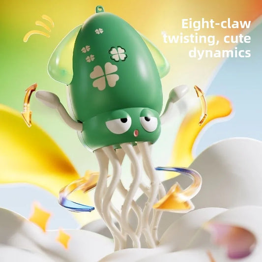2025 Hot New Dancing Octopus Kid Electronic Pet Toys Cartoon Interactive Development Moving Education Toddler Toy Christmas Gift