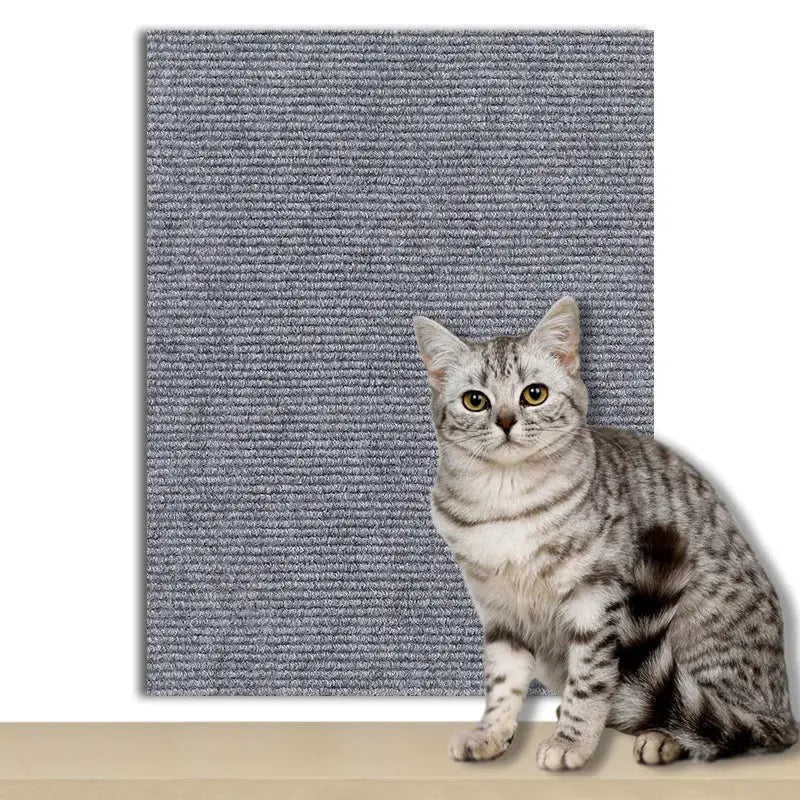7 Colors Cat Scratcher Sofa Protector Cats Scratcher Pad Board Protection Trimmable Self-adhesive Carpet DIY Cat Scratch Mat - Nova Trendz