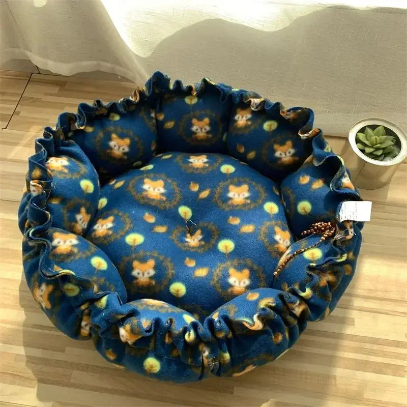 Drawstring Creative Soft Warm Nest Dual-Use Adjustable Pet Bed Nest Bed Pet Cushion For Cats Puppies Pet Supplies - Nova Trendz