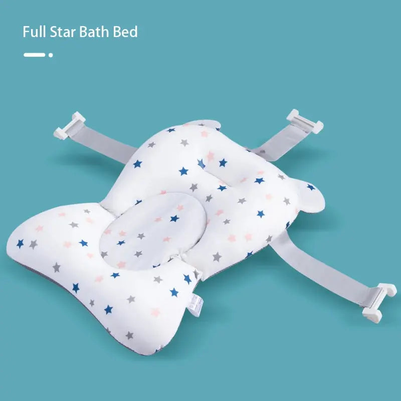 Baby shower lying down, baby shower artifact can sit and lie down, newborn net bag bath pad, bathtub floating pad Nova Trendz