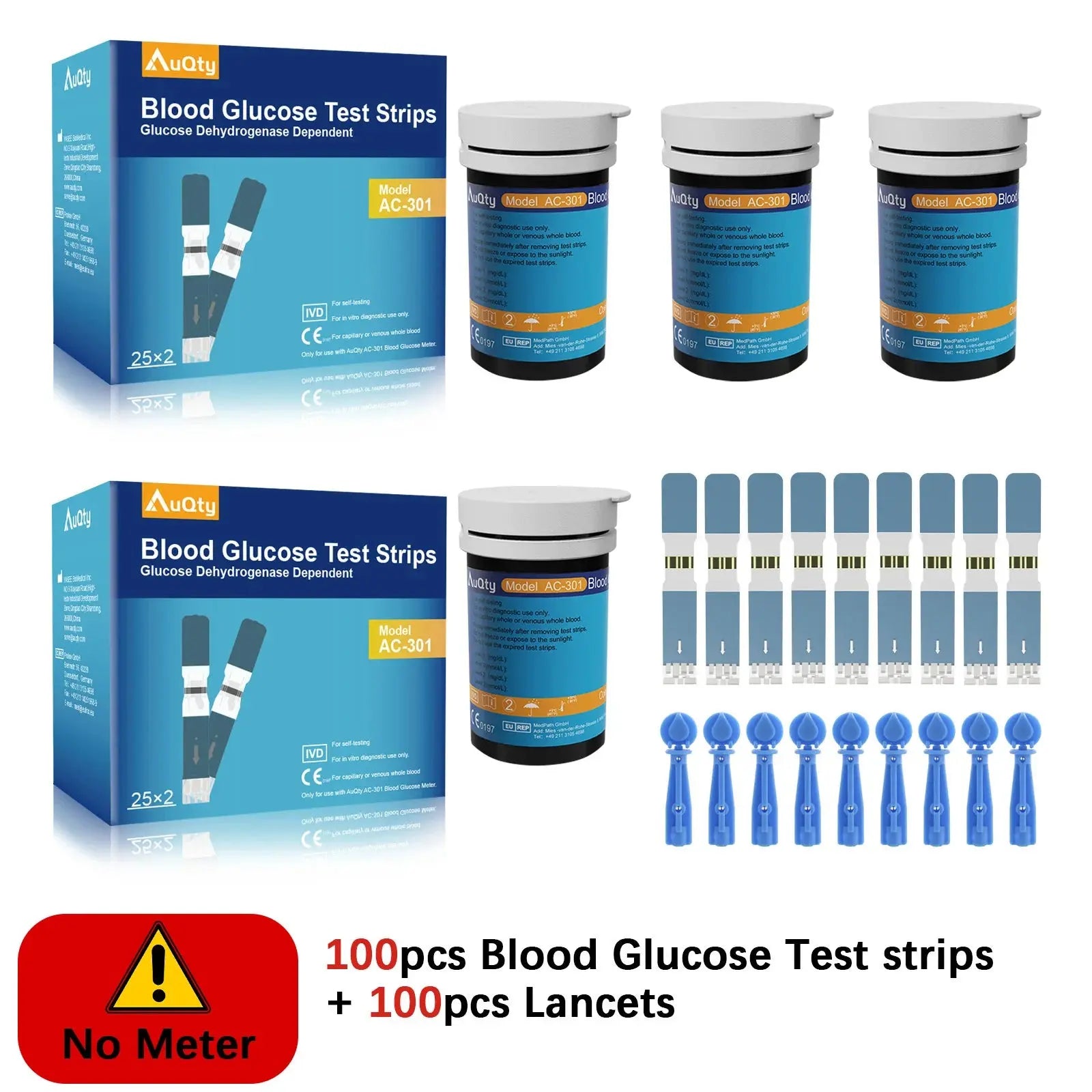 Blood Glucose Meter With Individually wrapped Glucose Test Strip Glucometer Kit Blood Sugar Monitor for Diabetes Fast Result Nova Trendz