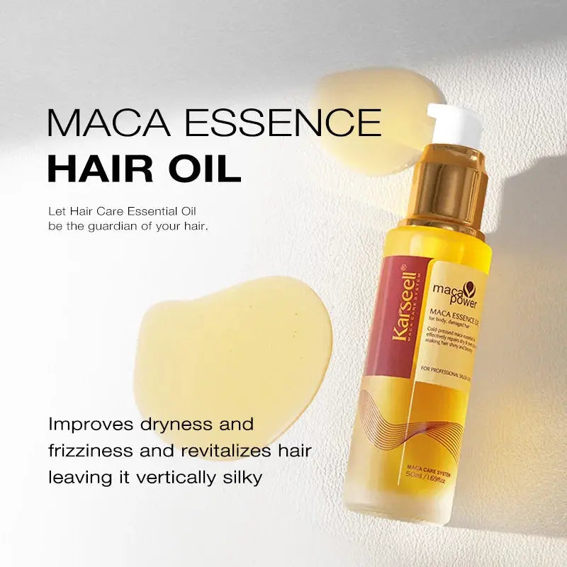 Karseell 50ml Moroccan Argan Oil 50ml 1.69 fl.oz for Hair Healing Cold Pressed Weightless Hair Serum for Dry Damaged Hair Nova Trendz