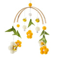 Baby Rattle Toys 0-12Months Newborn Wooden Crib Mobile Bee Toy Music Box Bed Bell Hanging Toy Holder Bracket Bed Bell Baby Gifts - Nova Trendz