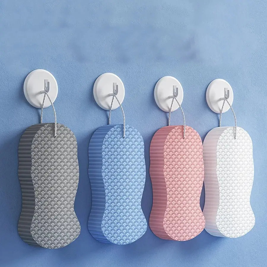 Soft Bath Sponge Body Scrub Bast Wisp Massage Brush Body Washcloth Skin Scrubber Relax Exfoliating Skincare Shower Accessories Nova Trendz