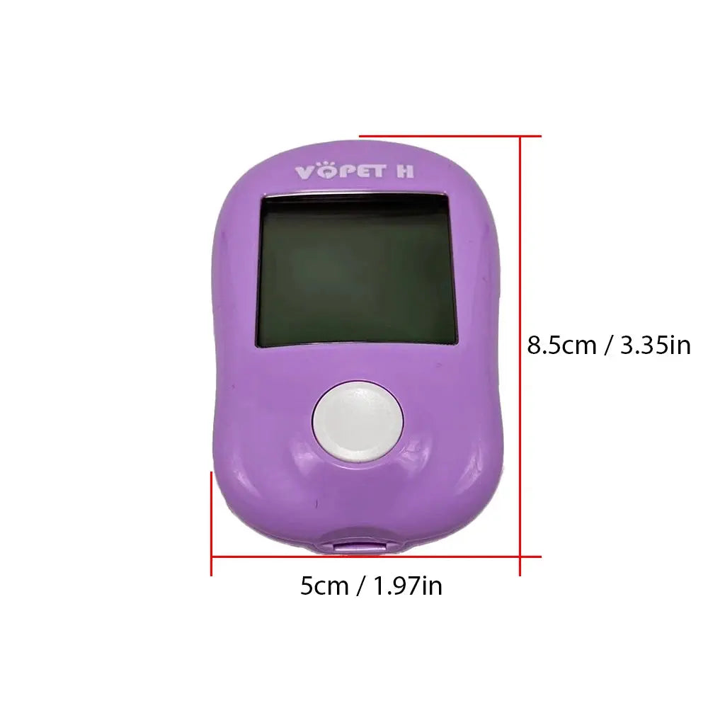 Blood Glucose Meter Blood Glucose Monitoring System For Pet Use Professional Diabetes Management for Pets Accessories Clinic Nova Trendz