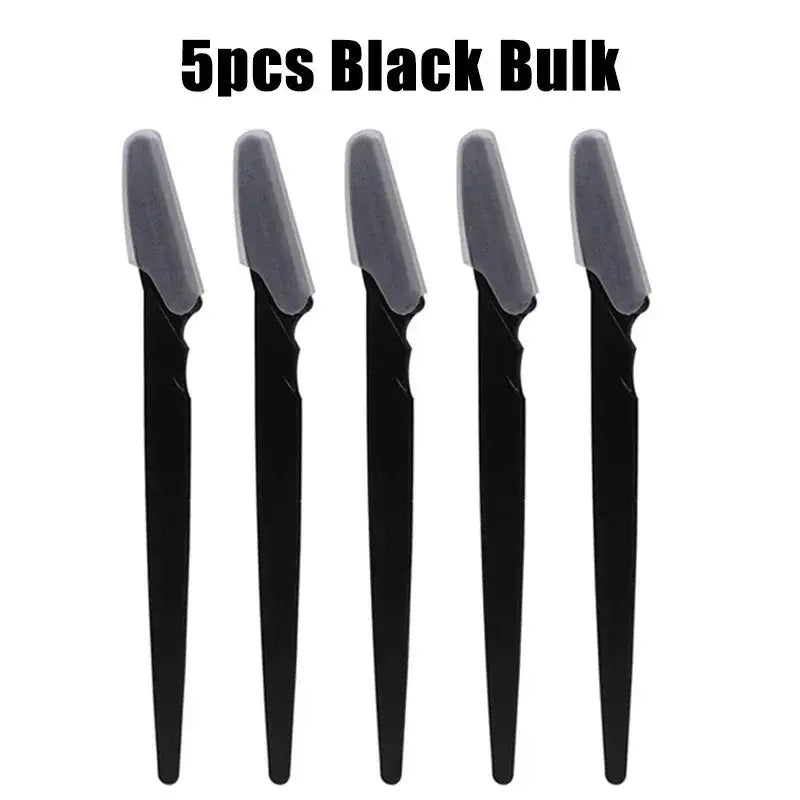 5/10/30/40/66pcs Eyebrow Razors Kit Facial Eye Brow Trimmer Multifunction Facial Hair Removal Tool with Container Safety Beauty Nova Trendz