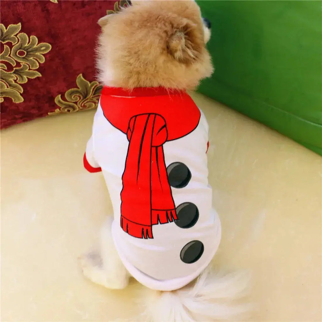 Christmas Dog Clothes New Year Pets Dogs Clothing For Small Medium Dogs Costume Chihuahua Pet Shirt Warm Dog Clothing Yorkshire Nova Trendz