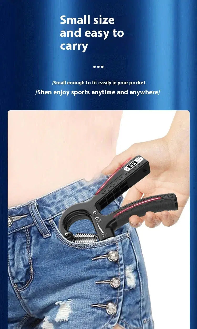 R Shaped Spring Grip Professional Wrist Strength Arm Muscle Finger Rehabilitation Training Exercise Fitness Equipment Nova Trendz