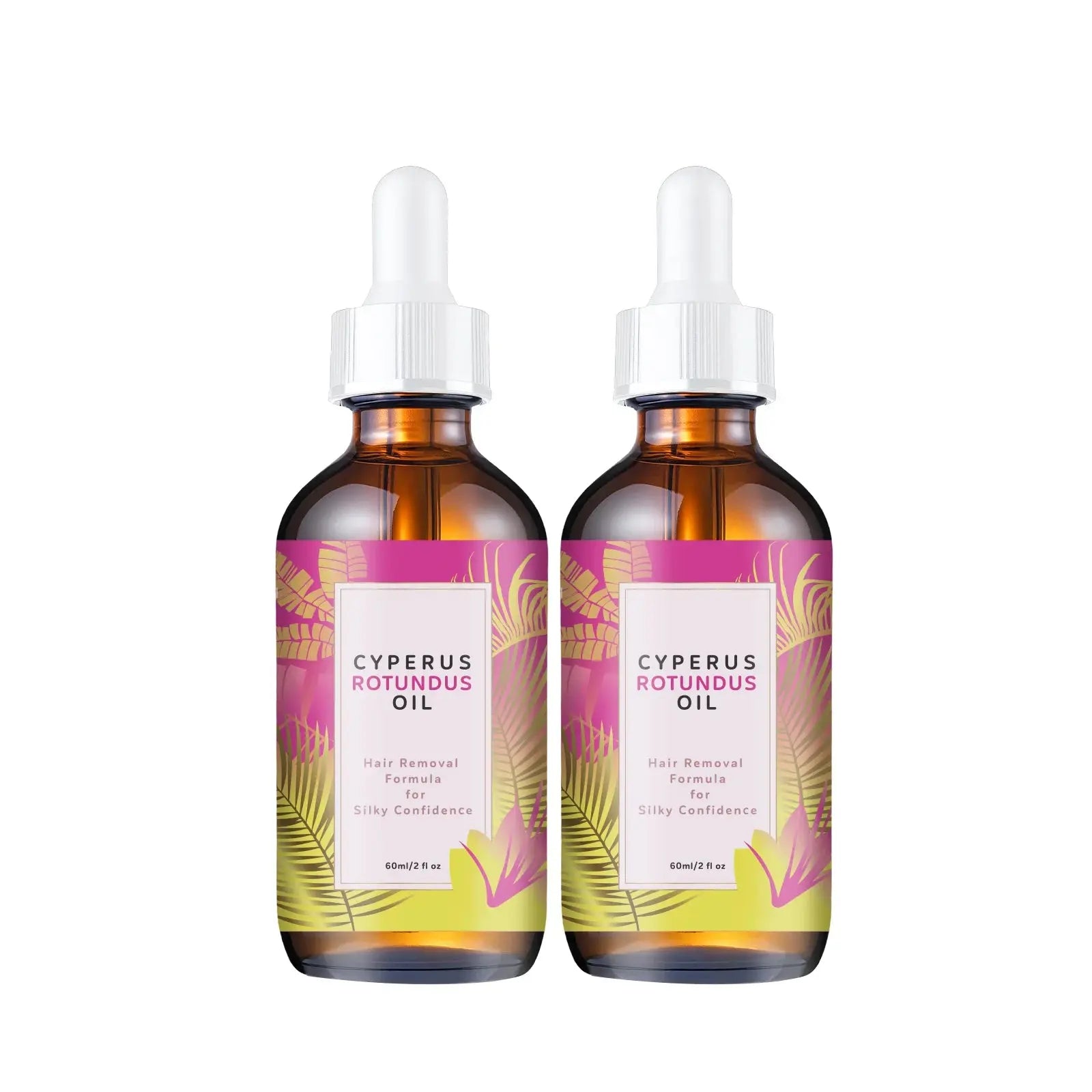 Hair Removal Oil 60ml - Natural Hair Growth Inhibitor with Jojoba & Almond Oil, Gentle Formula for Smooth Skin, All Skin Types Nova Trendz