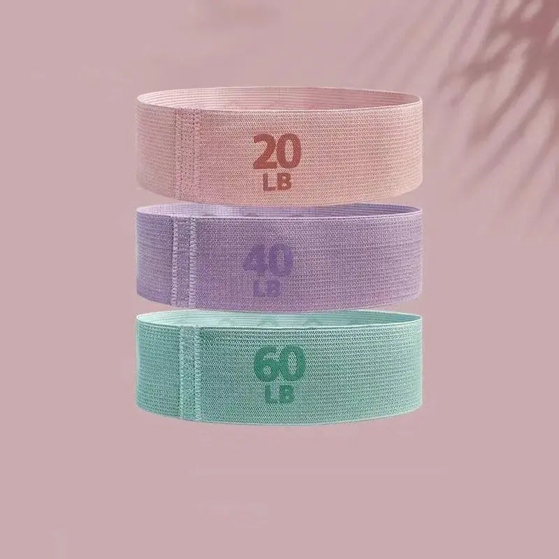2025 Fabric Elastic Bands Fitness Resistance Bands Yoga Pilates Hip Circle Expander Bands Gym Training Home Workout Equipment Nova Trendz