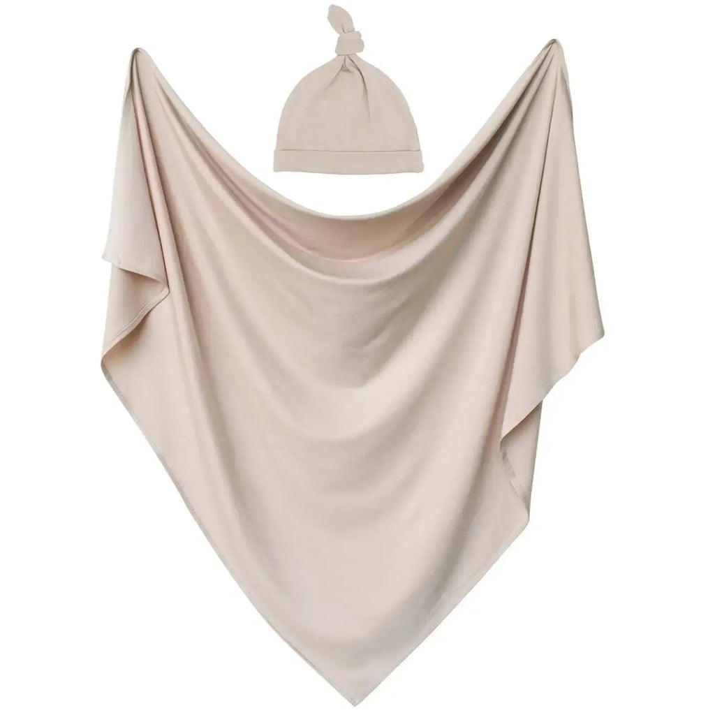 Swaddling Blanket and Hat Set for Newborns Suitable for Covering and Wrapping Baby Blankets for Both Boys and Girls Nova Trendz