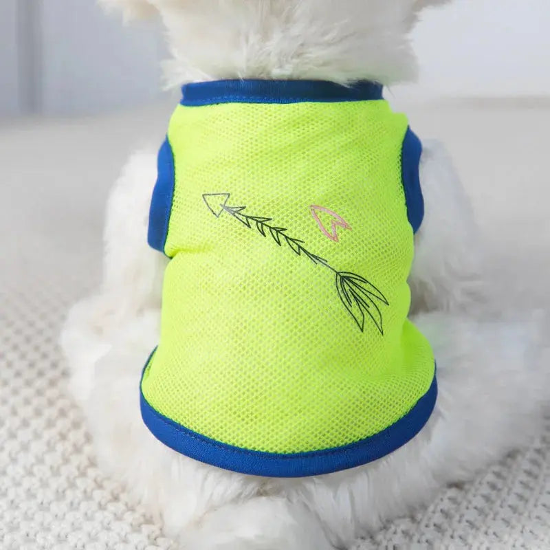 Dog Clothes Mesh Breathable Cool Vests Puppy Summer Clothes For Small Dogs Cat Pet T-Shirt Large Breed Ropa Para Perros Nova Trendz
