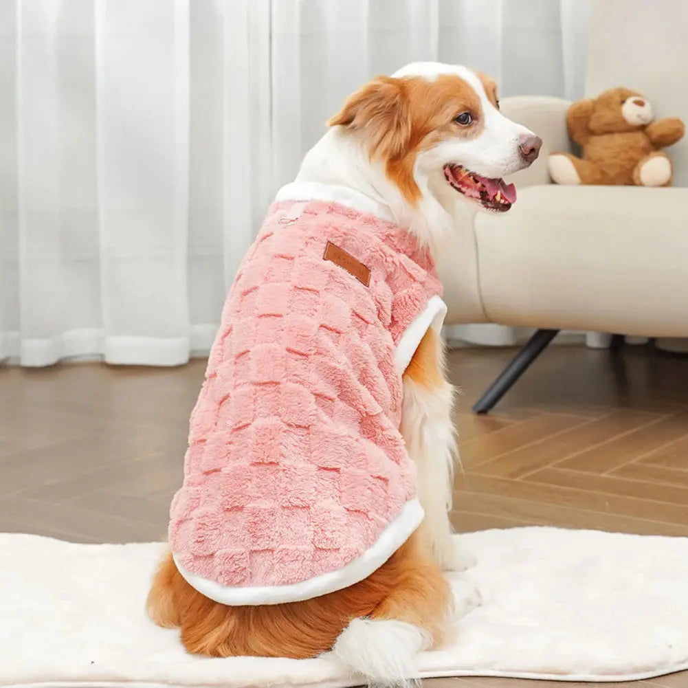 Big Dogs Clothes Winter Warm Sweater S-6XL Size Pet Clothing Golden Retriever Dog Coats Sweatshirt Pets Puppy Pullover Vest - Nova Trendz