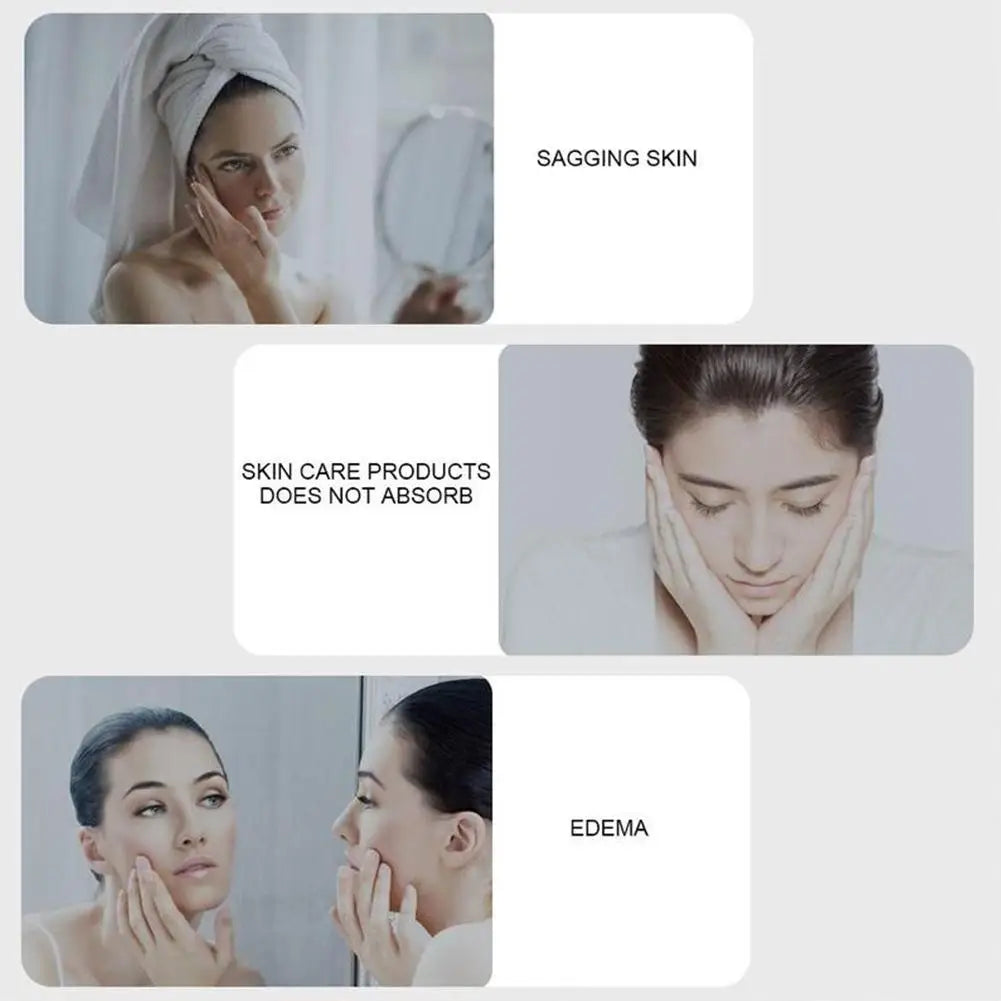 Green EMS Face Lift Massager Machine Roller Microcurrent Facial Device Beauty Instrument Rejuvenation Tighten Skin Face Tool