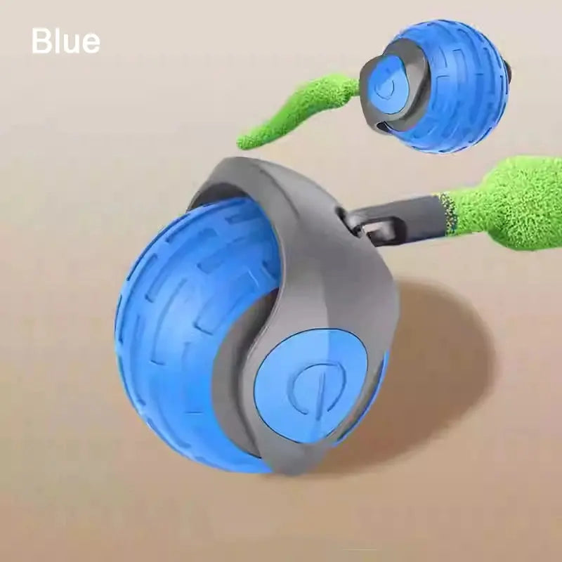 New Interactive Cat Toys Ball Auto Electric Rolling Ball Toys for Cat Kitty Pet Smart Automatic Teaser USB Rechargeable Cat Toy - Nova Trendz