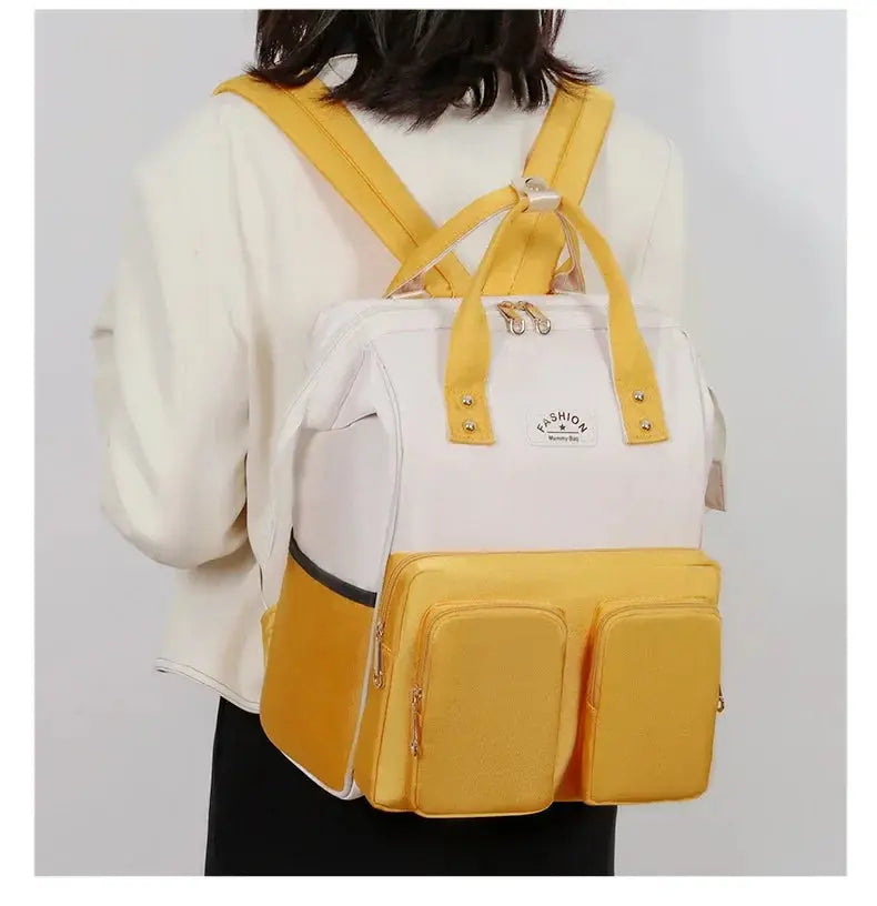 Multifunctional Large-capacity Mommy Bags for Outings Travel Backpack Waterproof Portable Mother and Baby Bag Women's Backpack Nova Trendz