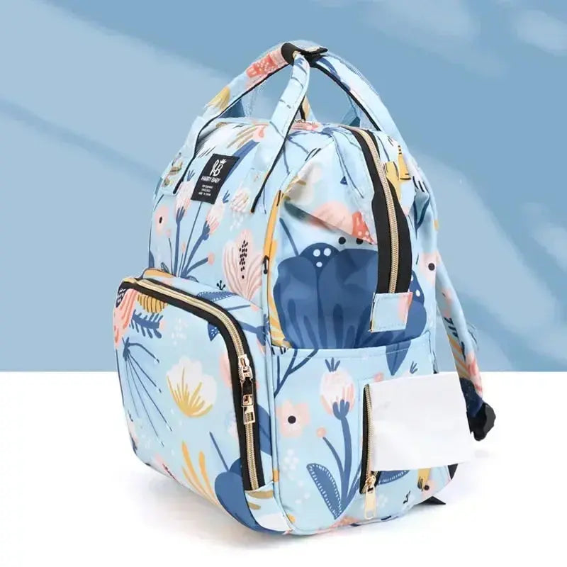 Fashion Print Nappy Backpack Bag Mummy Large Capacity Bag Mom Baby Multi-function Outdoor Travel Diaper Bags for Baby Care Stuff Nova Trendz