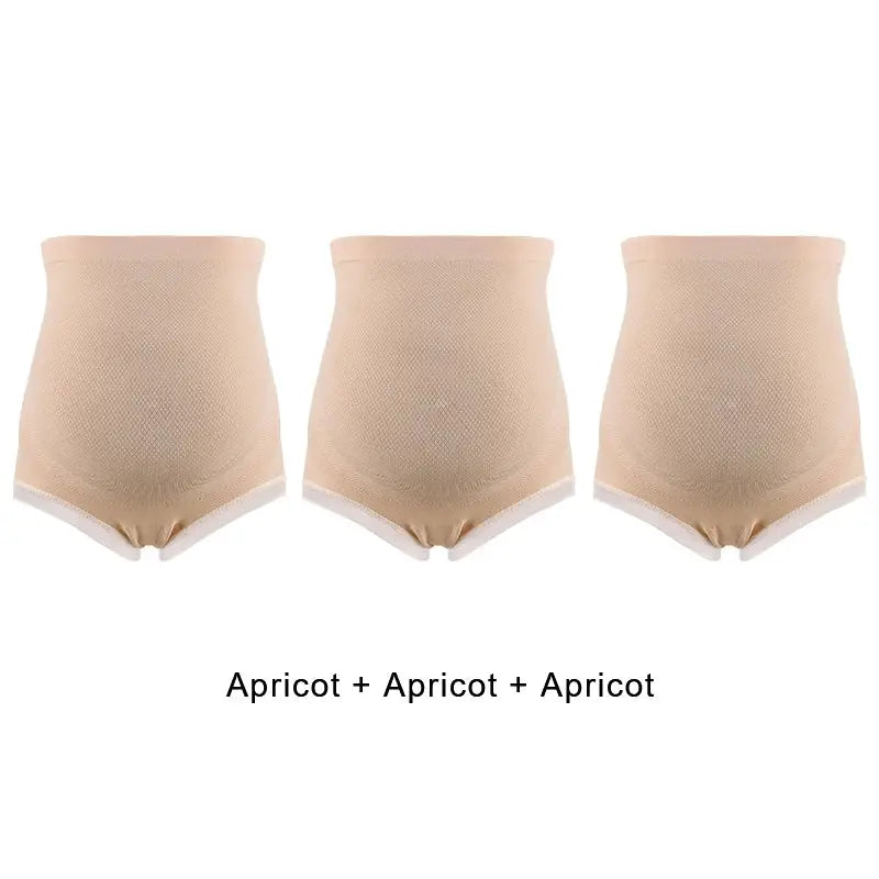 3PCS Maternity Panties High Waist Pregnant Panties Adjustable Belly Support Briefs for Pregnant Women Lace Solid Cozy Intimates Nova Trendz
