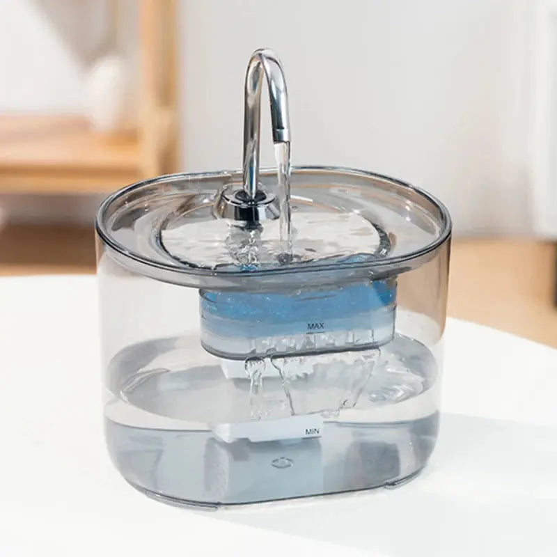 Cats Water Fountain Automatic Filter Cats Fountain With Stainless Steel Faucet Silent Water Pump Pet Cats Dog Water Dispenser - Nova Trendz