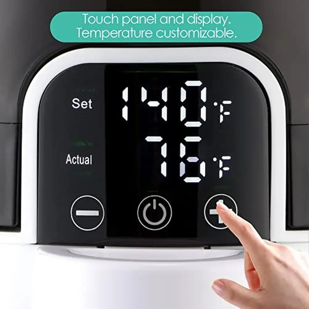 Instant Baby Bottle Warmer Water Dispenser LED Touch Display Night Light Large Capacity Food Grade Multipurpose Easy Cleaning