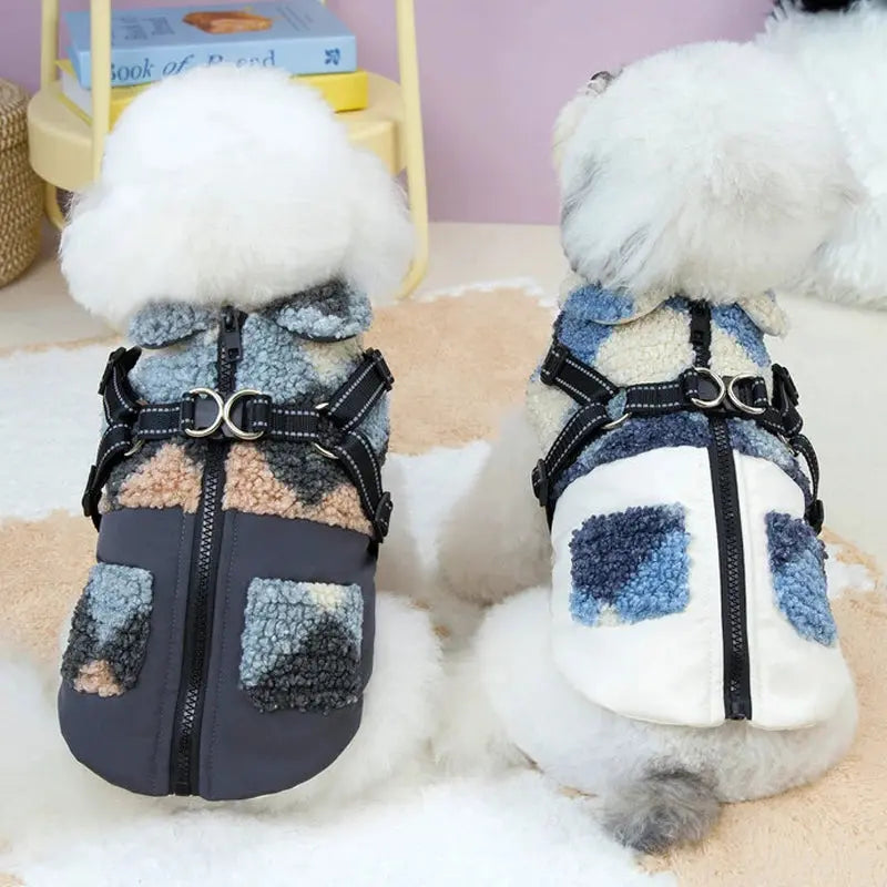 Winter Warm Pet Dog Jacket Thickened Pet Clothes for Small Medium Dogs Fleece Puppy Coat Yorkie Chihuahua Coat Dog Accessories Nova Trendz