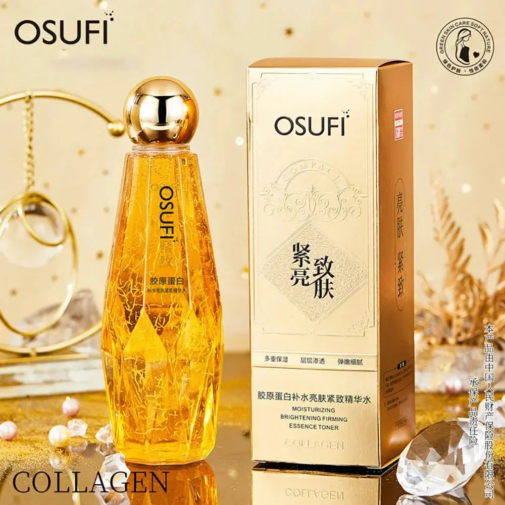 OSUFI Collagen Face Serum Anti Aging Smoothing Lines Facial Care Essence Moisturizing Brighten Serum Beauty Skin Care Products - Nova Trendz