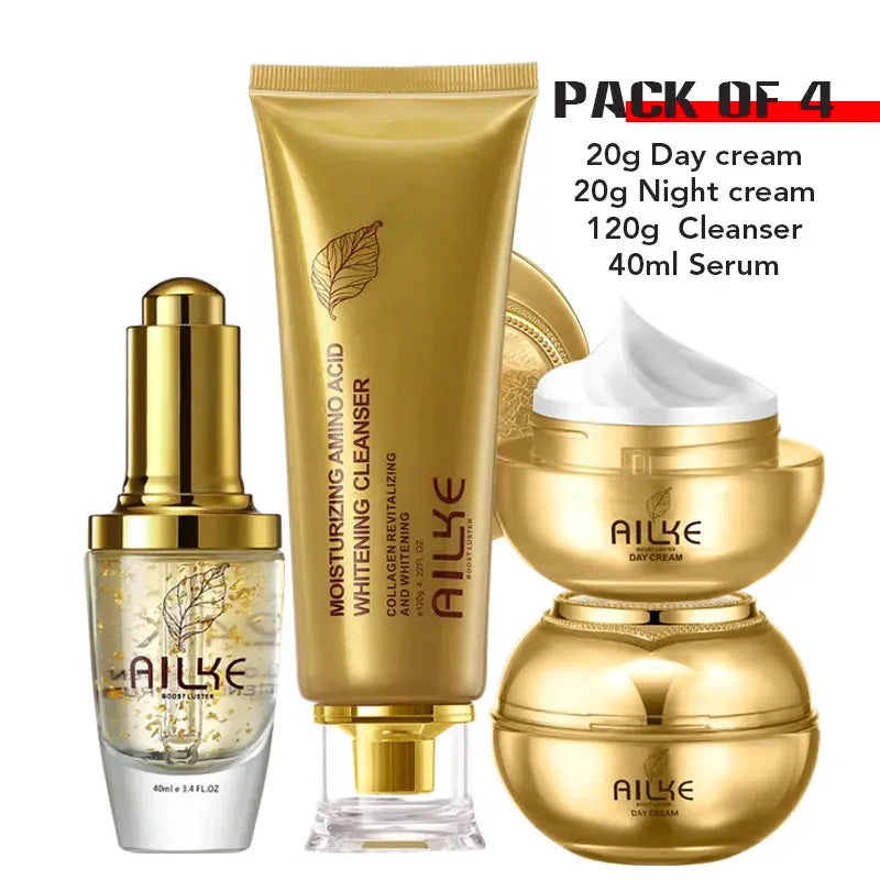 AILKE Whitening Skin Care Set, Reduce Wrinkles, Dark Spots, Anti-Aging, Women Wholesalers Beauty Cosmetics for All Skin Types - Nova Trendz