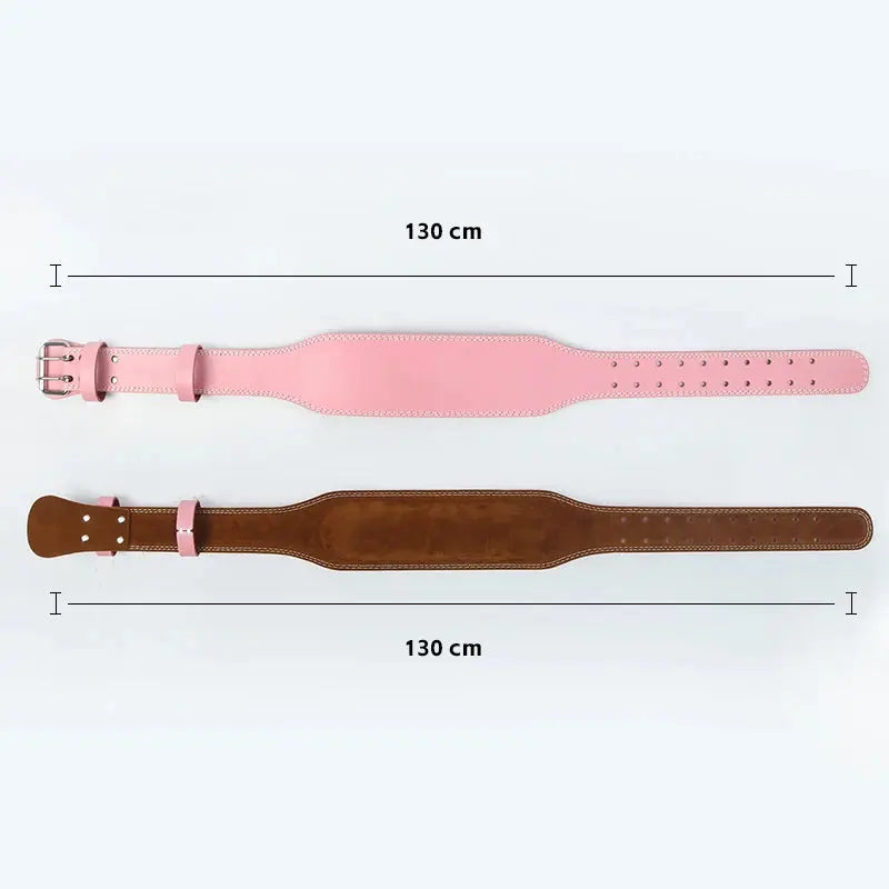 Weight Lifting Belt For Women 10.5cm Width Gym Fitness Squats Belt Back Support Powerlifting, Cross Training, Workout Belt Pink Nova Trendz