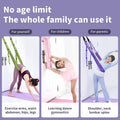 Luxury Purple Aerial Yoga Rope - Soft Fabric+Stable Support, Home Workout Safety, Single Piece Nova Trendz