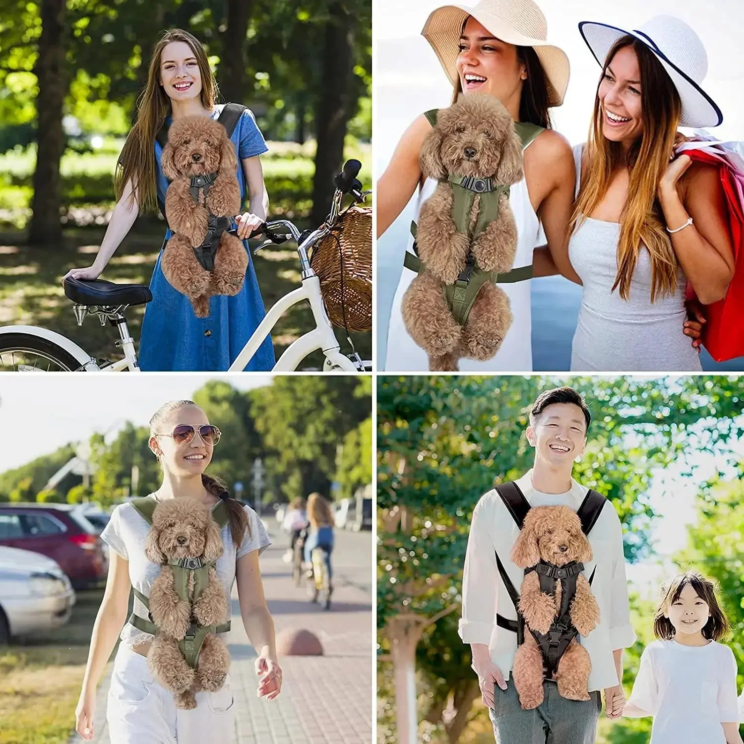 Pet Backpack Carrier For Cat Dogs Front Travel Dog Bag Carrying For Animals Small Medium Dogs Bulldog Puppy Mochila Para Perro - Nova Trendz