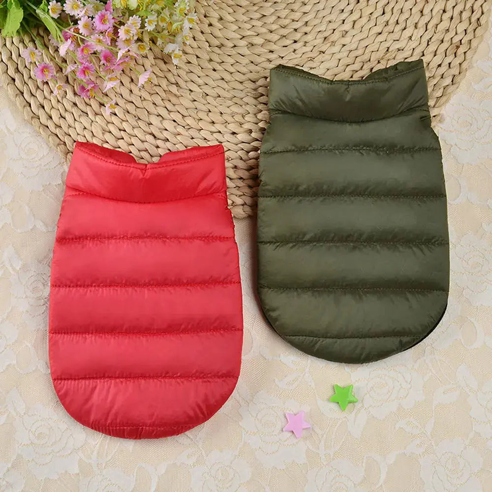 Warm Pet Dog Vest Clothes Chihuahua Pug Clothing Dogs Jacket Autumn Winter Dog Coat Clothes Outfit For Small Medium Dogs Cats Nova Trendz