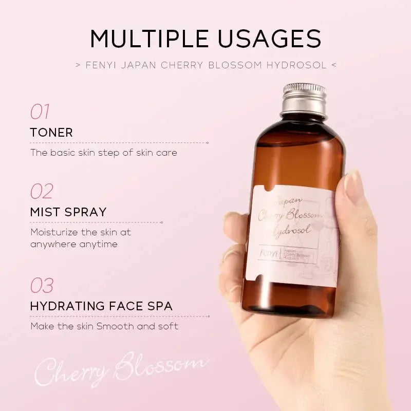 Face Care Sakura Water Nourishing Skin Improve Dullness  Facial Toner Damask  Korean Skincare Products 100 ML Nova Trendz
