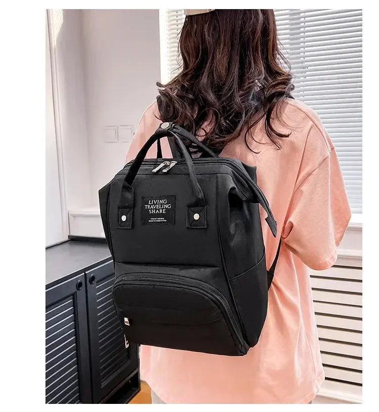 Nappy Backpack Diaper Bag Mummy Large Capacity Bags Mom Baby Multi-Function Waterproof Outdoor Travel Diaper Bags for Baby Care Nova Trendz