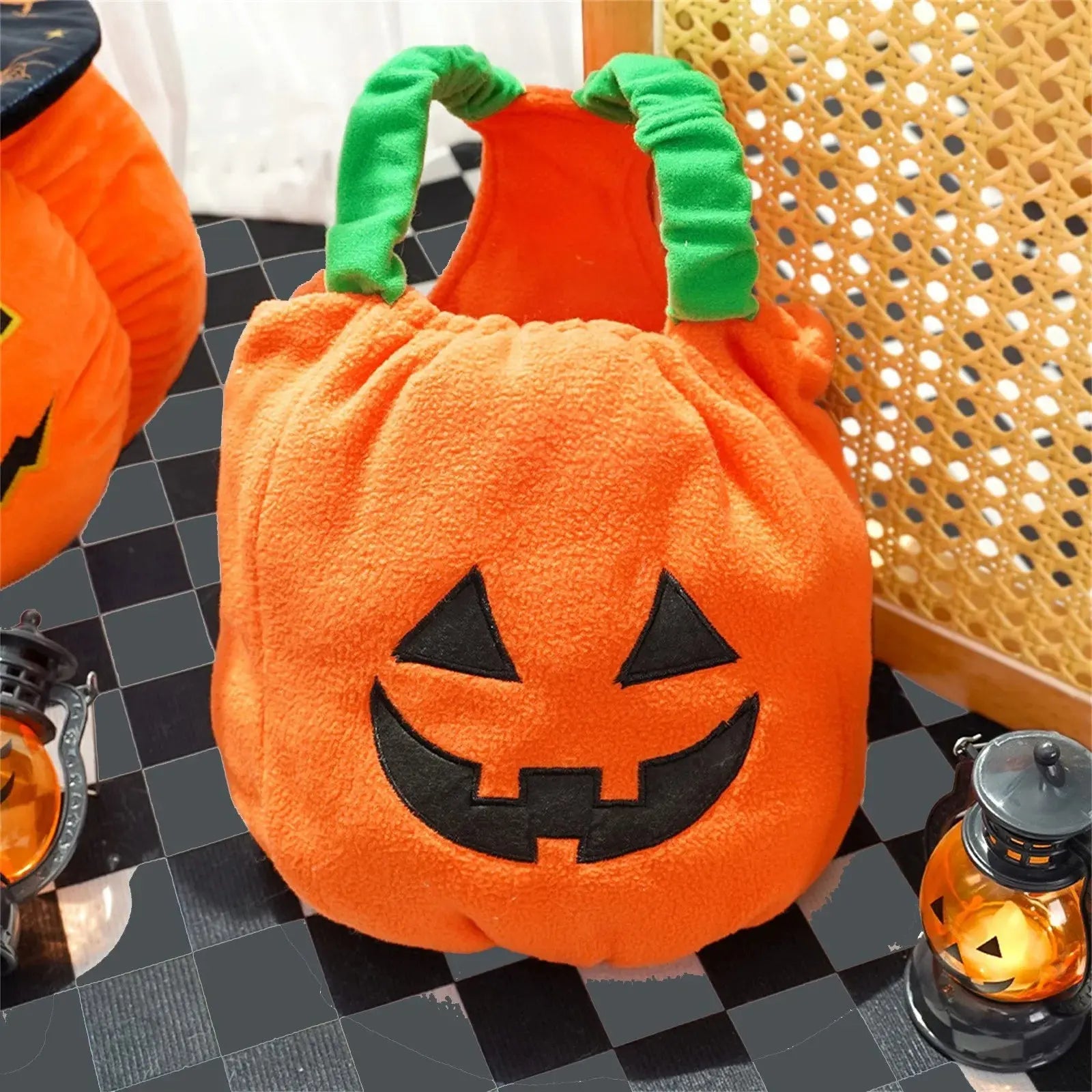 Halloween Pumpkin Lantern Dog Clothes Transformation Costume Cosplay Funny Cat Teddy Dog Special Events Apparel Comical Outfits - Nova Trendz