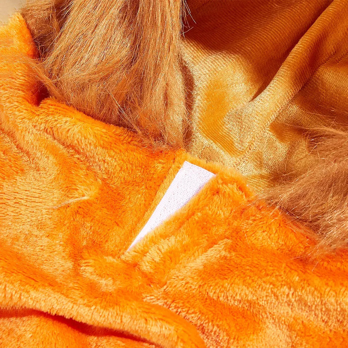 The Lion King Dog Halloween Costume Pet Lion Hoodie for Small Dogs ( Orange) - Nova Trendz