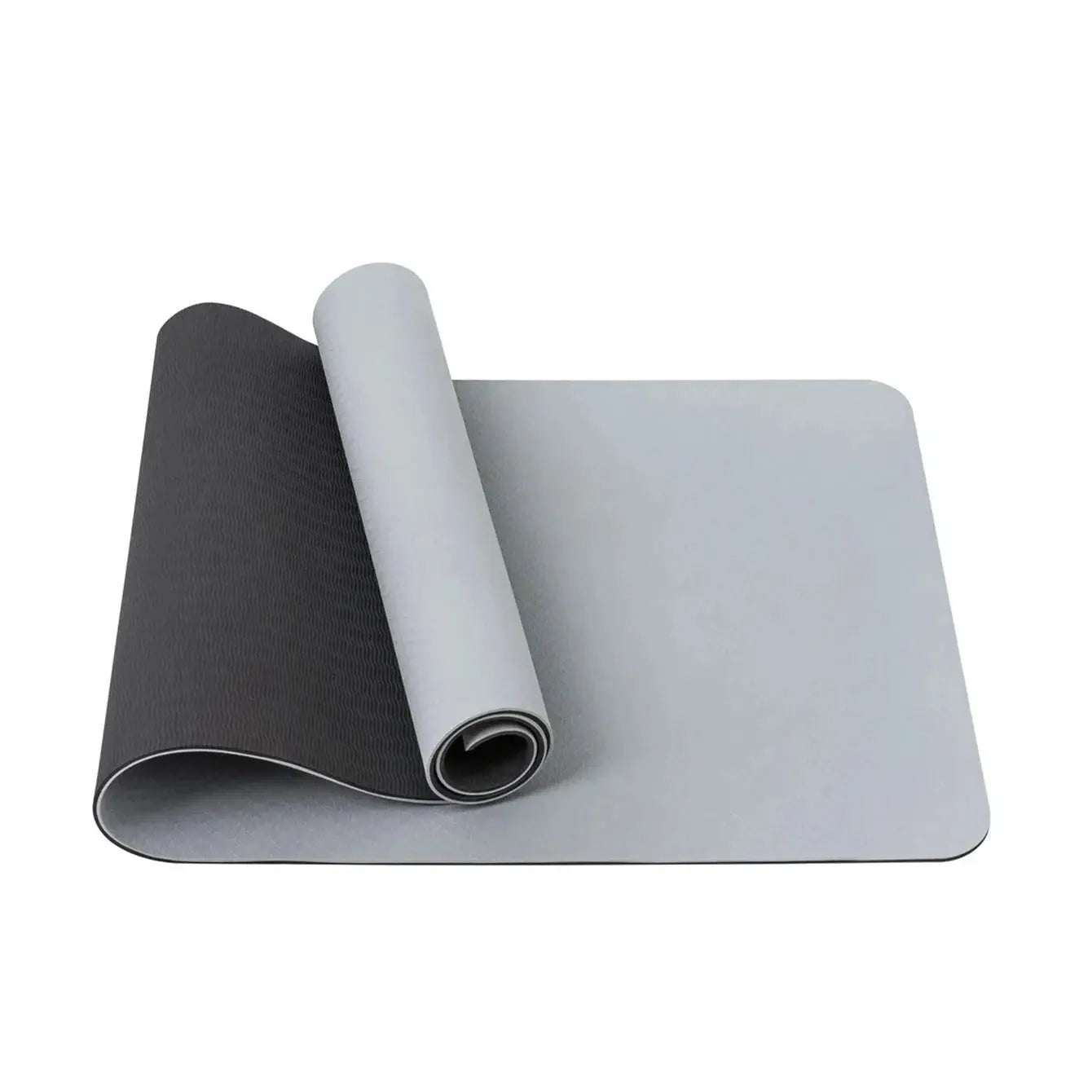Yoga mat 1/3 inch super thick yoga mat double-sided non-slip, professional TPE yoga mat, suitable for yoga, Pilates and floor ex - Nova Trendz
