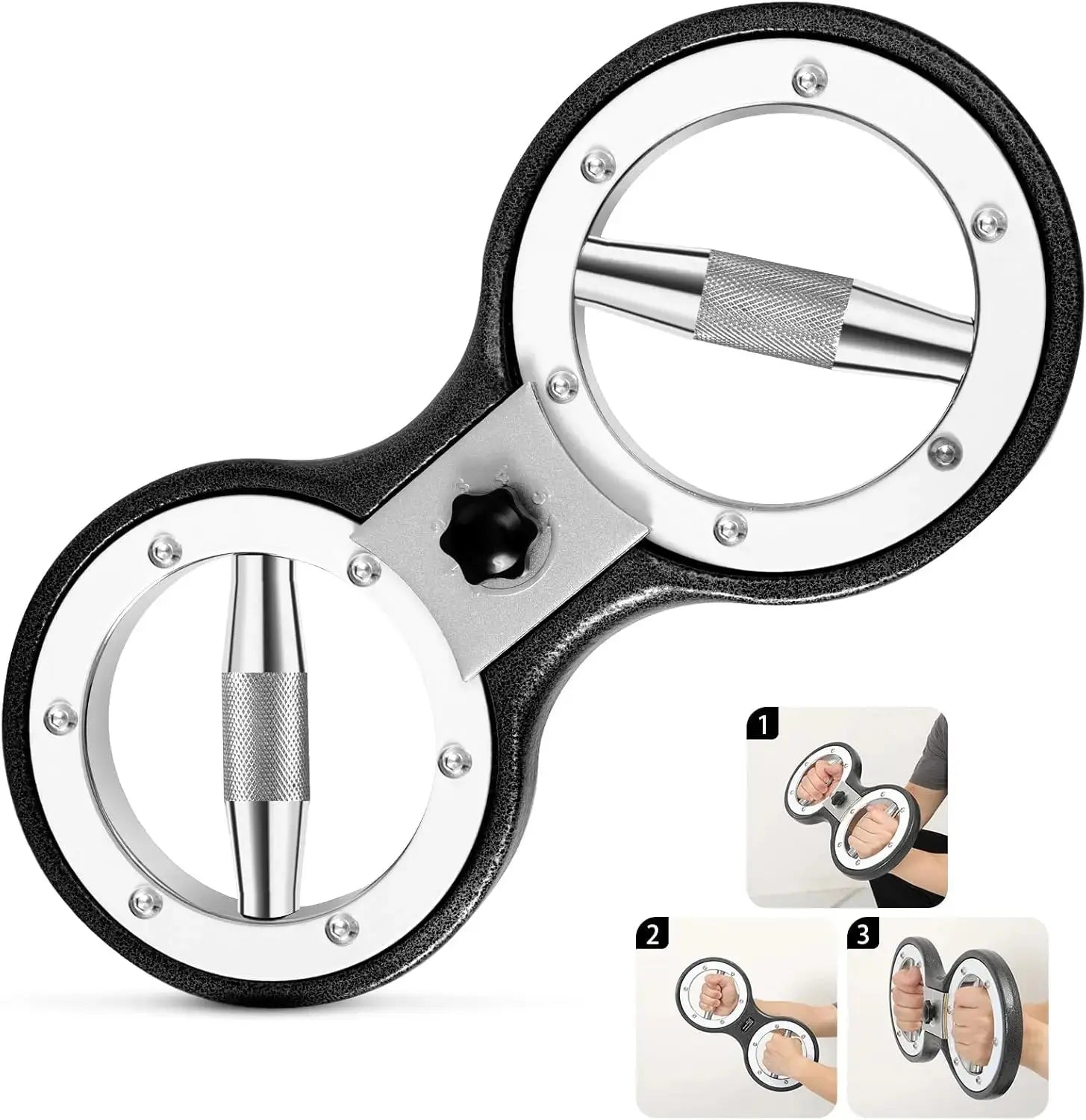 Rotator Burn Machine, 8-12LB Rotating Arm Exercise Equipment with Adjustable Resistance 360 Degree Rotating Grips, Spinning Arm Nova Trendz