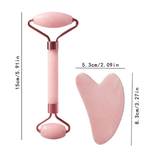 1/2Pcs Roller for Face Neck Eye Resin Facial Massage Instrumenr Health Care Scraping Board Musclee Beauty Skincare Tools - Nova Trendz